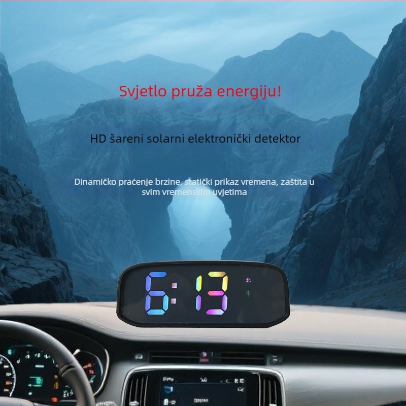 Uređaj za mjerenje brzine, solarno napajanje, ručno upravljanje, težina 115