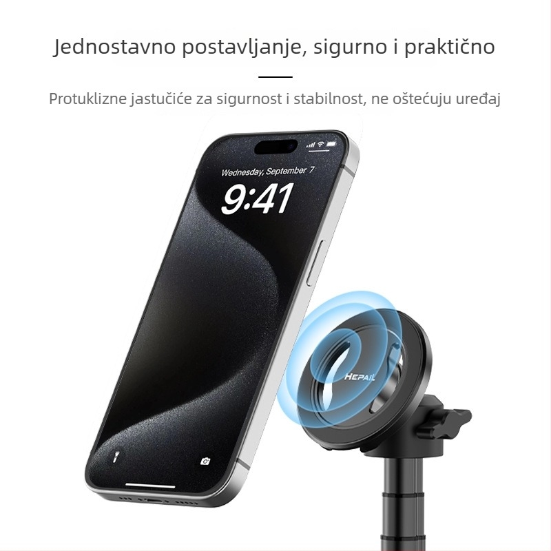 HEPAIL Live Bracket — konstrukcija od legure, prilagodljiva, licencirana privatna marka