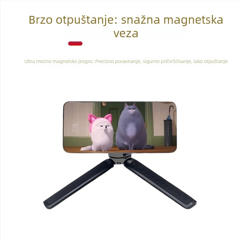 Držač za telefon za livestream — legura, univerzalan, podrška prilagodbi