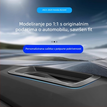 HUD zaštitni poklopac za Honda Accord 11. generacije, ABS materijal, kompatibilan s Accord, bez ispisanog logotipa, bez prilagodbi
