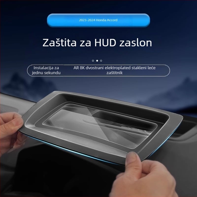HUD zaštitni poklopac za Honda Accord 11. generacije, ABS materijal, kompatibilan s Accord, bez ispisanog logotipa, bez prilagodbi