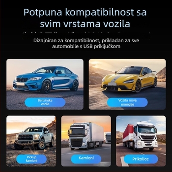 Automobilski radar upozorenja s Beidou HUD-om, glazovno najavljivanje brzine i upozorenja — Šifra proizvoda: 41741z64h75252; Mogućnost prilagodbe; Funkcija: razne sigurnosne rubrike