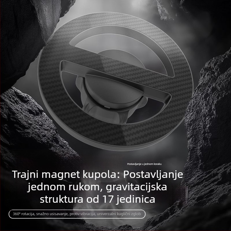 MagSafe kružno magnetski držač za telefon u automobilu – glavni dijelovi i dodaci