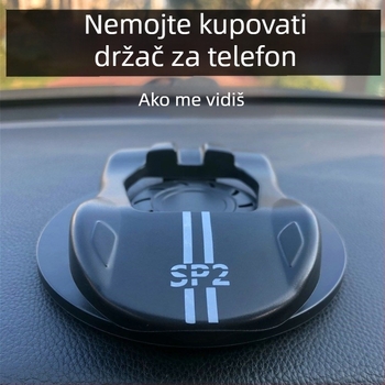 HUD držač za telefon za instrument ploču automobila (ljepilo za montažu; 360° rotacija; univerzalna kompatibilnost; instrument ploča; 7.5W snage)