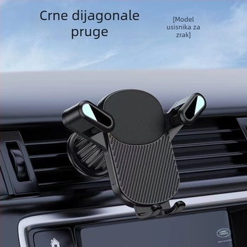 Držač za telefon u automobilu za ventilaciju, s klipom za navigaciju i magnetskim držačem, plastični, univerzalni