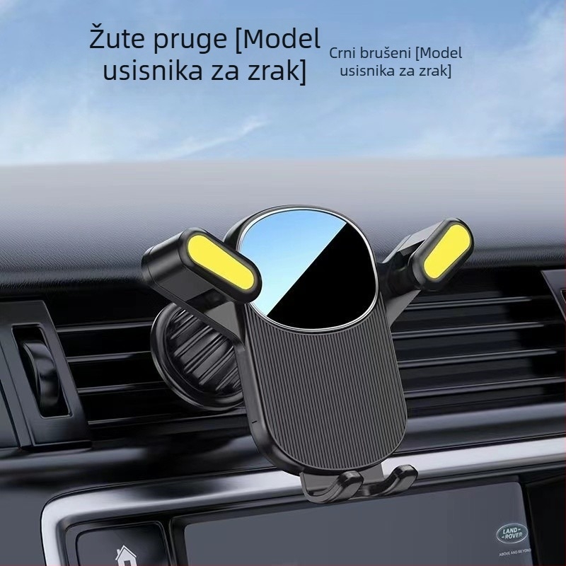 Držač za telefon u automobilu za ventilaciju, s klipom za navigaciju i magnetskim držačem, plastični, univerzalni