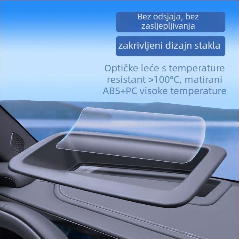 HUD zaštitni poklopac za 23-24 Haval H2 Large Dog – Brza instalacija ogledala, mekano staklo, kompatibilno s 24 Haval H2 Large Dog, prilagodba dostupna