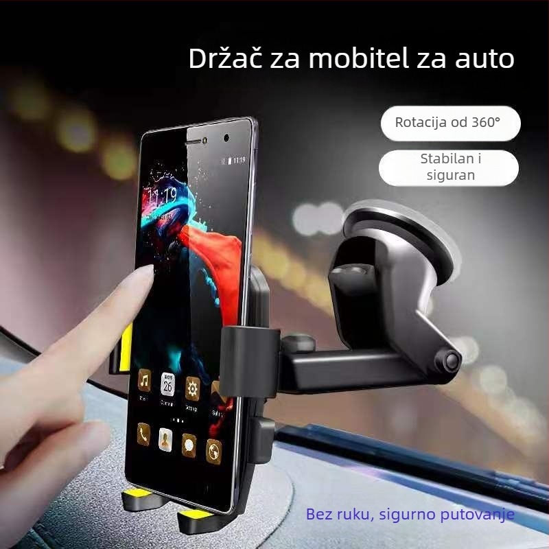 Sklopivi držač za telefon za otvor zraka u automobilu – nosač navigacije u vozilu