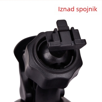 Automobilski nosač Convex 1, 360° usisni držač za dash cam i telefon, univerzalna plastična baza