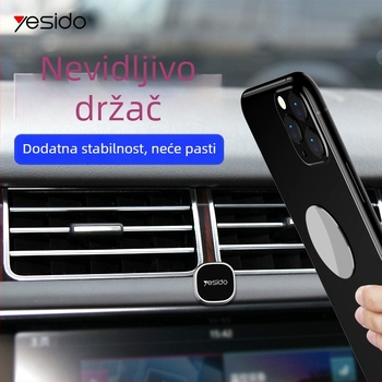 Držač za telefon u automobilu s magnetskim držačem od cinkove legure i kreativnim dizajnom