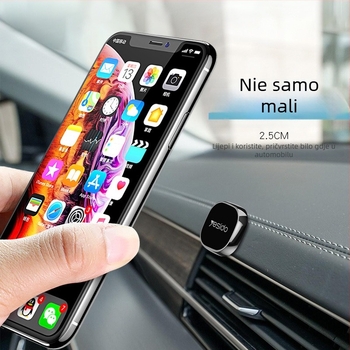 Držač za telefon u automobilu s magnetskim držačem od cinkove legure i kreativnim dizajnom