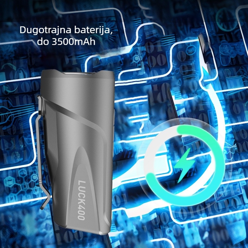 K66 Registrator/kamera za vožnju biciklom s montažom na upravljač, 120° kut snimanja, 2.0 MP, podržava TF karticu do 64 GB, s ugrađenim napajanjem