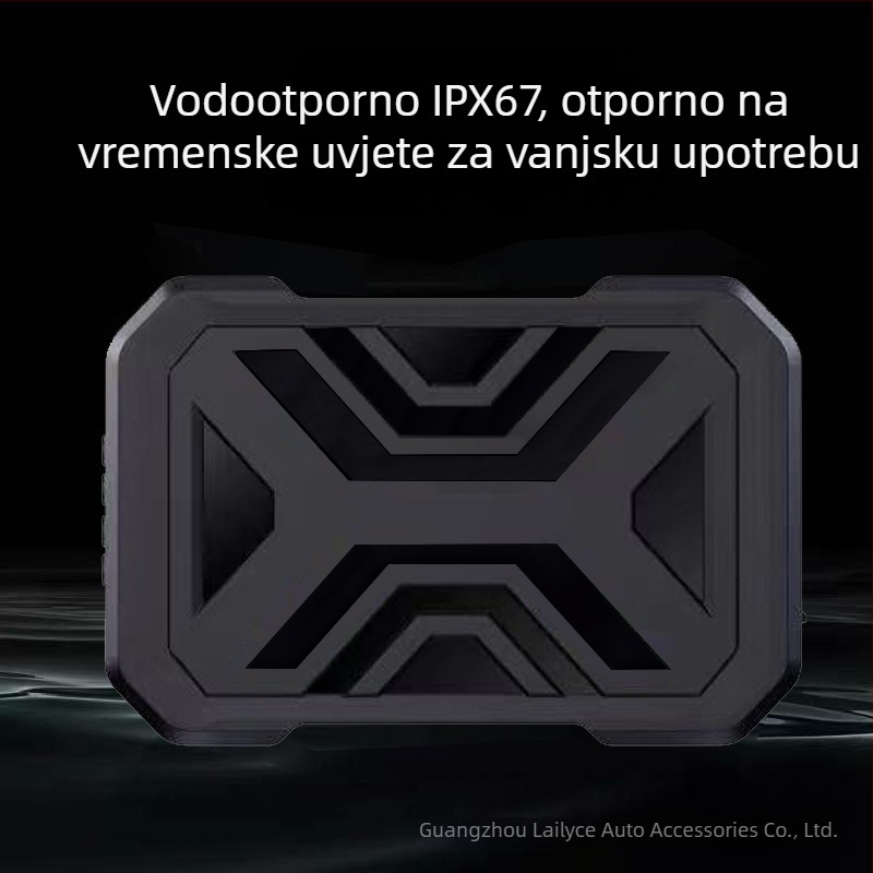 Motocikl prednja i stražnja dash kamera, 1080p dualno snimanje, široki kut 140°, podržava microSD do 128GB, DC 12–72V