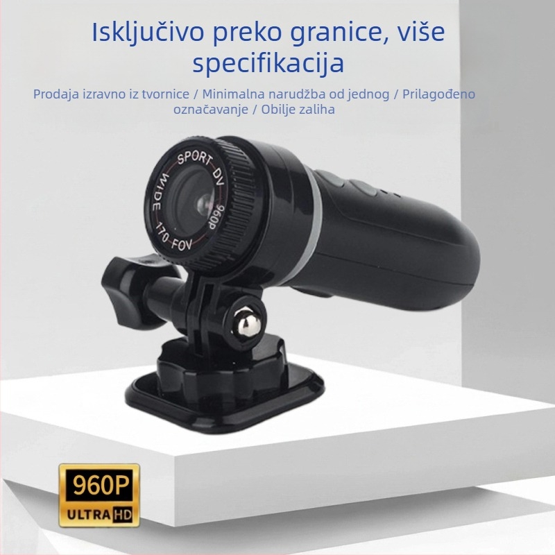 DV50 vodootporni rekordér za motocikl bez zaslona, 1 MP, 39 g, OEM i prilagodba, kutija + priručnik