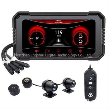 Motociklistički snimač s bežičnom CarPlay navigacijom, vodootporan, 140° kut snimanja, 2.0MP senzor, TF kartica do 64GB