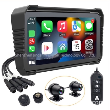 Motociklistički snimač s bežičnom CarPlay navigacijom, vodootporan, 140° kut snimanja, 2.0MP senzor, TF kartica do 64GB