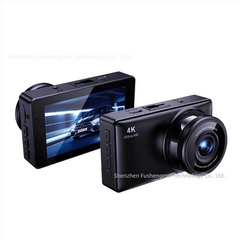 Nova automobilska dash cam s dvostrukim snimanjem, 4K prednja i stražnja leća, noćni vid, Wi-Fi