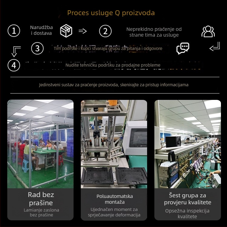 Semaitu LCD dodirni zaslon automobil radio s ugrađenim DAB-om, bežični CarPlay i Android Auto, super brzo punjenje, podrška SD karti