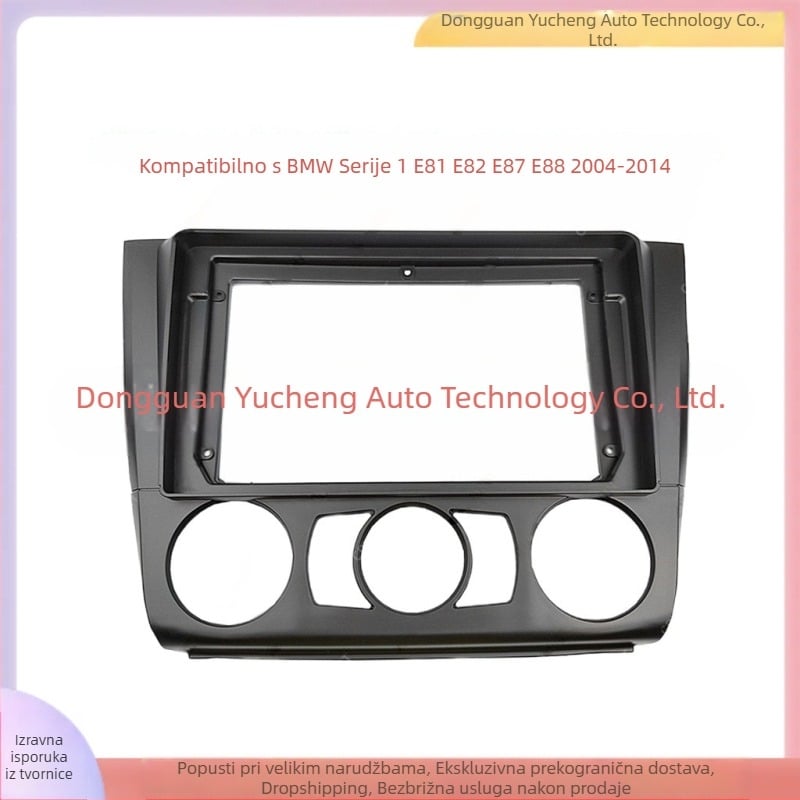 BMW 1. serija Android navigacijski okvir ploča – ABS+PC, kompatibilno s E81/E82/E87/E88 (2004–2014), 1 kg