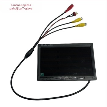 7-inčni automobilni LCD monitor FPV prijemnik drona – zaslon za zračne fotografije