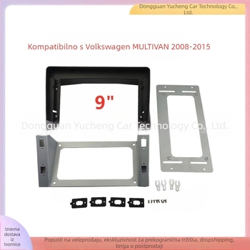 Višebojni okvir za navigacijsku fasadu VW Multivan – ABS+PC, 2008–2015, 1 kg