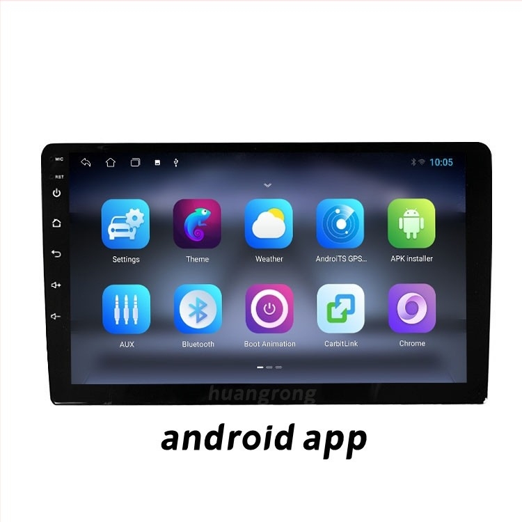 Android All-in-One head unit s IPS dotičnim zaslonom, 12V napajanje, 5×45W, Google Play međunarodna verzija, 1-godišnje garancija