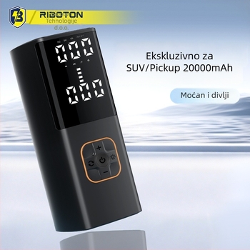 MP008-2 Automobilska pumpa za gume s prilagodljivim tlakom, protok zraka 25 L/min, 2000W, 5V