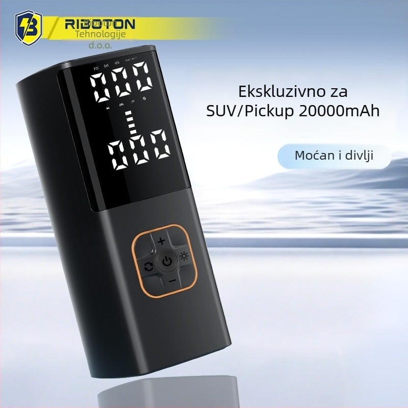 MP008-2 Automobilska pumpa za gume s prilagodljivim tlakom, protok zraka 25 L/min, 2000W, 5V