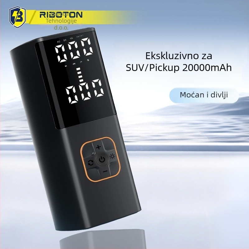 MP008-2 Automobilska pumpa za gume s prilagodljivim tlakom, protok zraka 25 L/min, 2000W, 5V