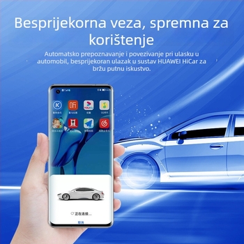 Bežični CarPlay adapter: HiCar Box A5-2, CPU s dualnim jezgrom, 1GB RAM, HiCar OS