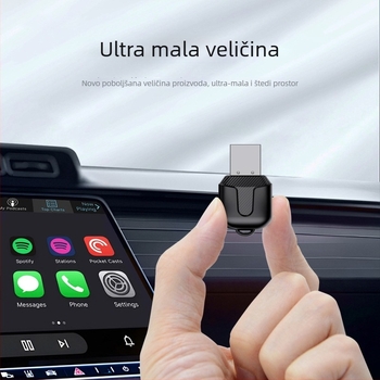 Bežična CarPlay kutija za automobil, modul za povezivanje, univerzalni Wi‑Fi prijemnik i odašiljač