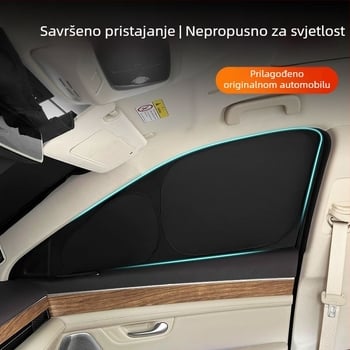 Wenjie M5/M7/M8/M9 auto sjenilo – zaštita od sunca, toplinska izolacija, privatnost, jednostavna montaža, materijal ledeno-kristalni, moguć tisak logotipa