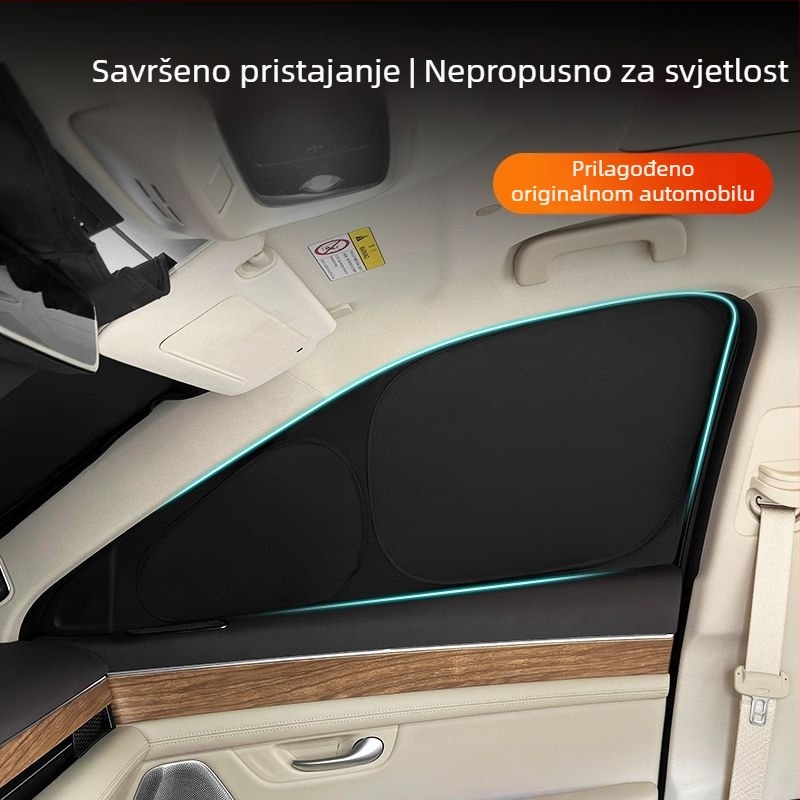 Wenjie M5/M7/M8/M9 auto sjenilo – zaštita od sunca, toplinska izolacija, privatnost, jednostavna montaža, materijal ledeno-kristalni, moguć tisak logotipa