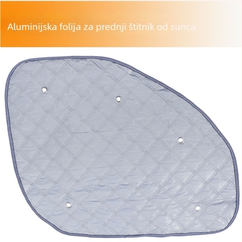 FORDVWT6 RV unutarnje sjenilo, deblje, trostruka aluminijska folija izolacija