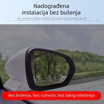 Auto mreža protiv komaraca za prozor, sjenilo za sunce i bočna zavjesa za privatnost