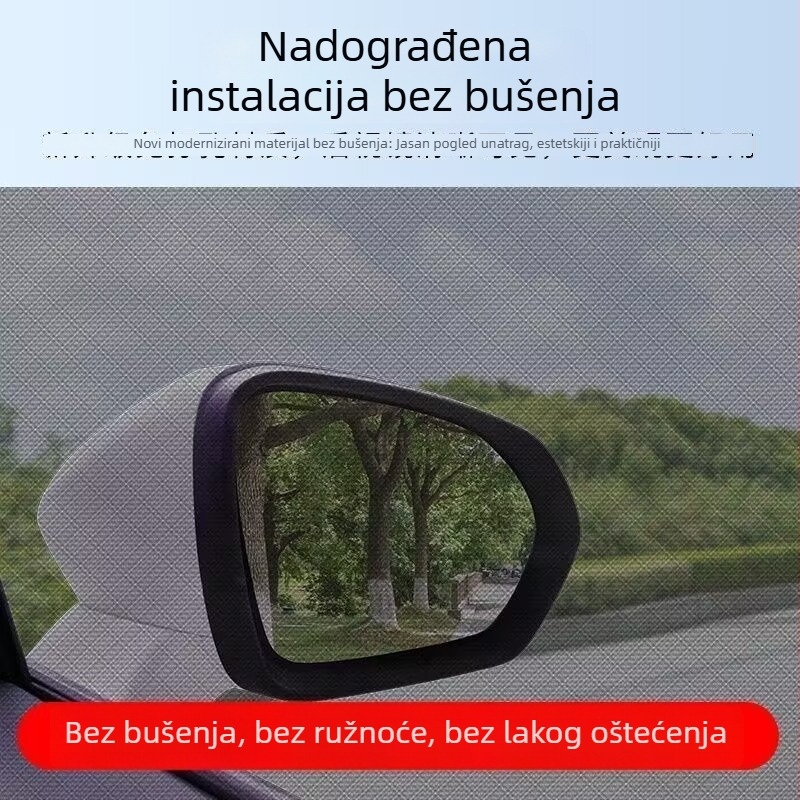 Auto mreža protiv komaraca za prozor, sjenilo za sunce i bočna zavjesa za privatnost