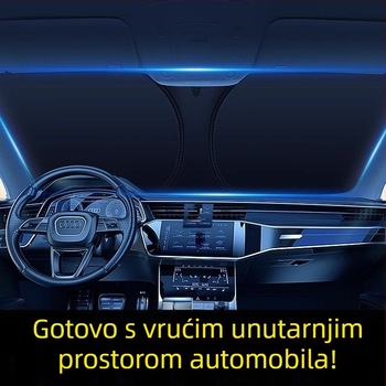 Auto sjenilo za prednje staklo – ljetna zaštita od sunca i toplinska izolacija, unutarnja upotreba