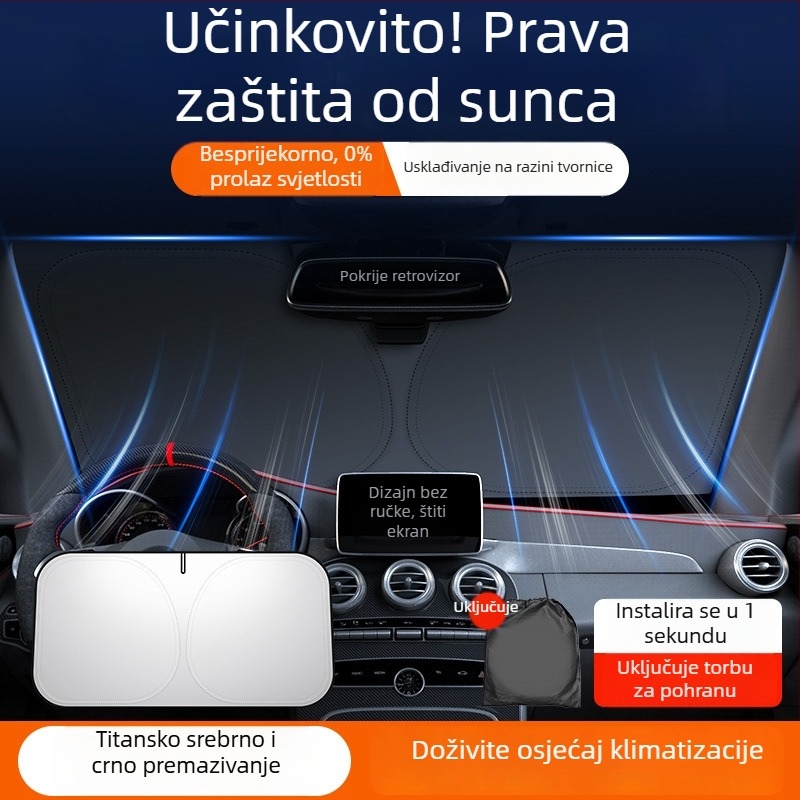 Avita 07/12/11 navlaka za prednje vjetrobransko staklo Nbhsrsh — zaštita od sunca i toplinska izolacija