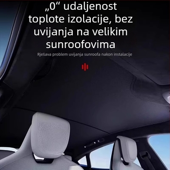 Za Xiaomi SU7 automobil – Panoramska sjenila za krovnu ploču – ledeno kristalna zavjesa, ugradnja klikom, mogućnost ispisa logotipa