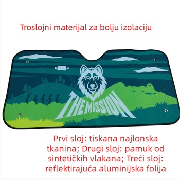 Sjenilo za prednje staklo automobila