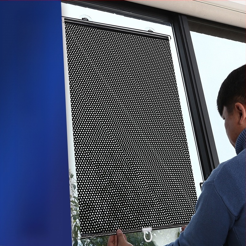 PVC sjenilo za sunce – montaža pomoću usisnih čašica, univerzalna kompatibilnost