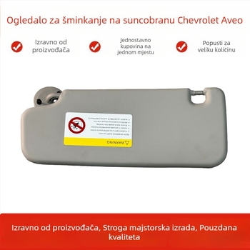 Zastita za vjetrobransko staklo Chevrolet Aveo i Cruze — minimalistički stil, jednobojni uzorak, PVC materijal, ugrađeno postavljanje, prilagodljivo