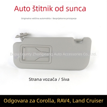 Sjenilo za sunce Toyota Corolla – lijeva i desna strana