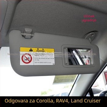 Sjenilo za sunce Toyota Corolla – lijeva i desna strana
