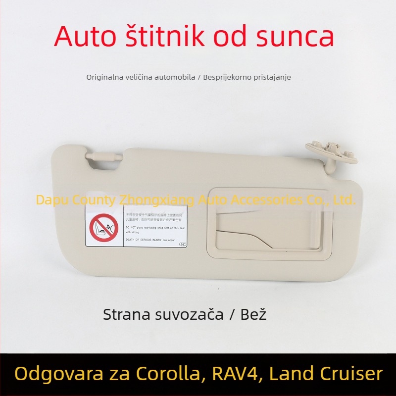Sjenilo za sunce Toyota Corolla – lijeva i desna strana