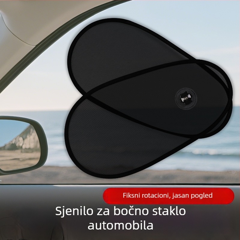Lanbowang Auto prozor sjenilo od mreže — poluprovidno, viseće, opća kompatibilnost