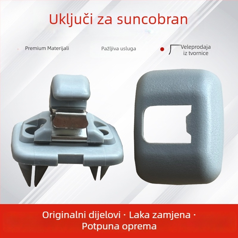 Klip za sunčani vizir za Audi A4/A5/A6/Q3/Q5 – ugrađeni nosač