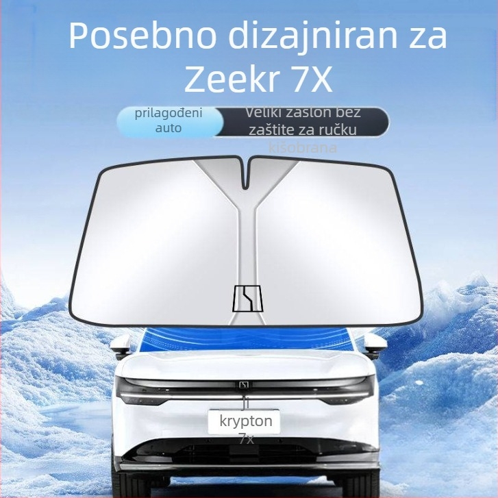 Auto sjenilo za sunce i toplinska izolacija prednjeg vjetrobrana s kišnom zavjesom za bočne prozore; stil crtani; moguć ispis logotipa; šifra proizvoda 9704h7685z4770; primjenjivi modeli: opći; ugradnja: druga.