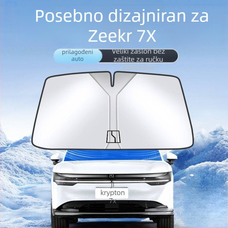Auto sjenilo za sunce i toplinska izolacija prednjeg vjetrobrana s kišnom zavjesom za bočne prozore; stil crtani; moguć ispis logotipa; šifra proizvoda 9704h7685z4770; primjenjivi modeli: opći; ugradnja: druga.