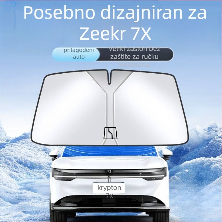 Auto sjenilo za sunce i toplinska izolacija prednjeg vjetrobrana s kišnom zavjesom za bočne prozore; stil crtani; moguć ispis logotipa; šifra proizvoda 9704h7685z4770; primjenjivi modeli: opći; ugradnja: druga.